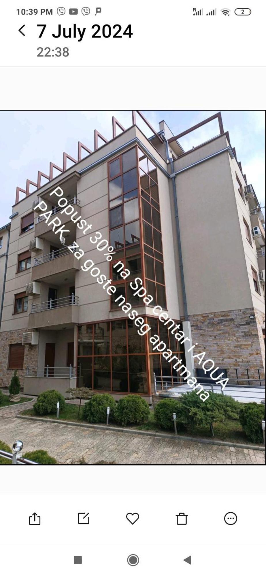 Apartmán Nektar 88 Vrnjačka Banja Exteriér fotografie